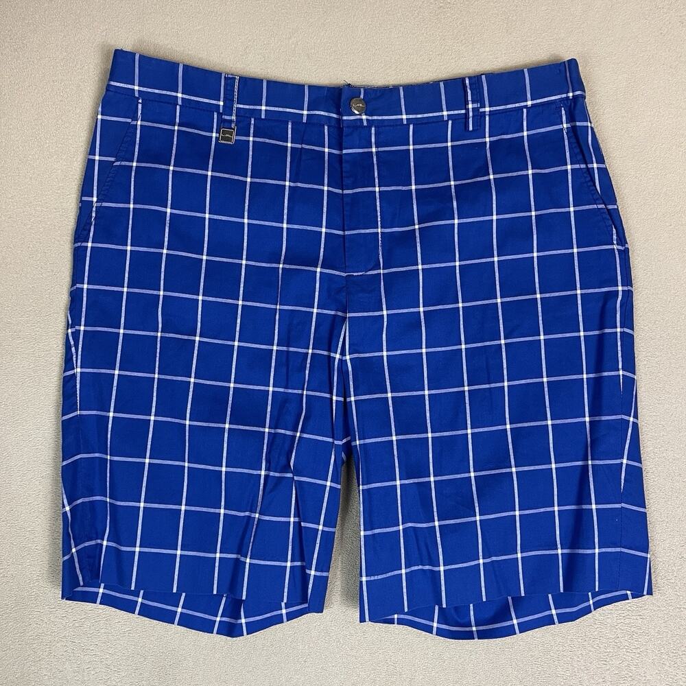 Lauren Ralph Lauren Short Womens 16 Blue Checkered Golf Athletic Performance